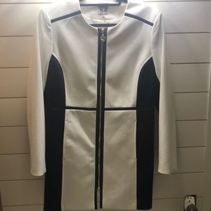 Anne Klein black and white Separates Jacket S